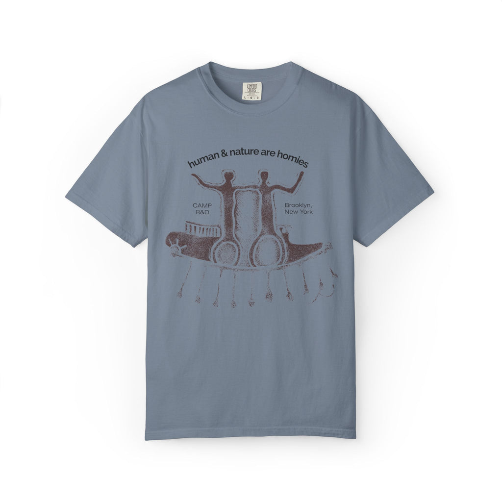 'Human & Nature Are Homies' Comfort Tee