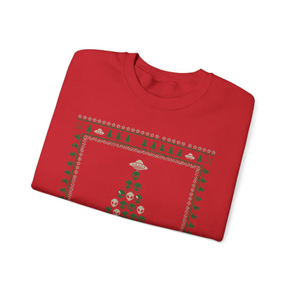 Alien Tree Christmas Sweater