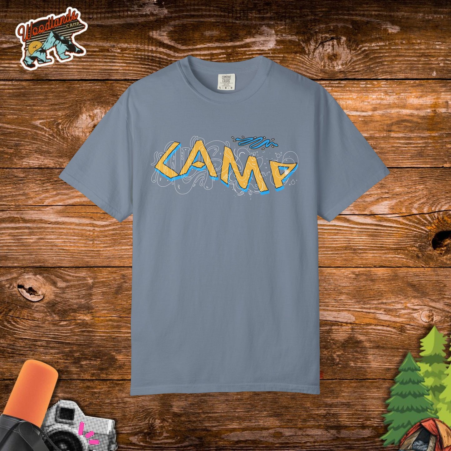 Camp Vibes Comfort Color Tee