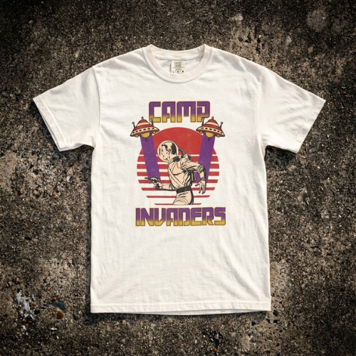 Camp Invaders Tee (Front)