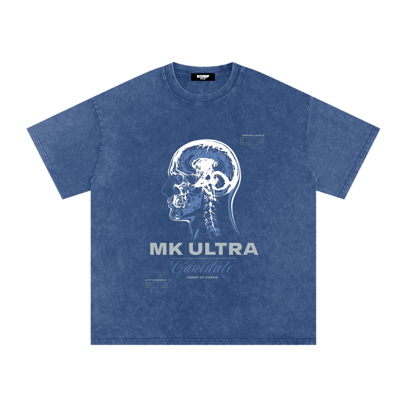 MK Ultra Candidate Tee (Blue/Blue)