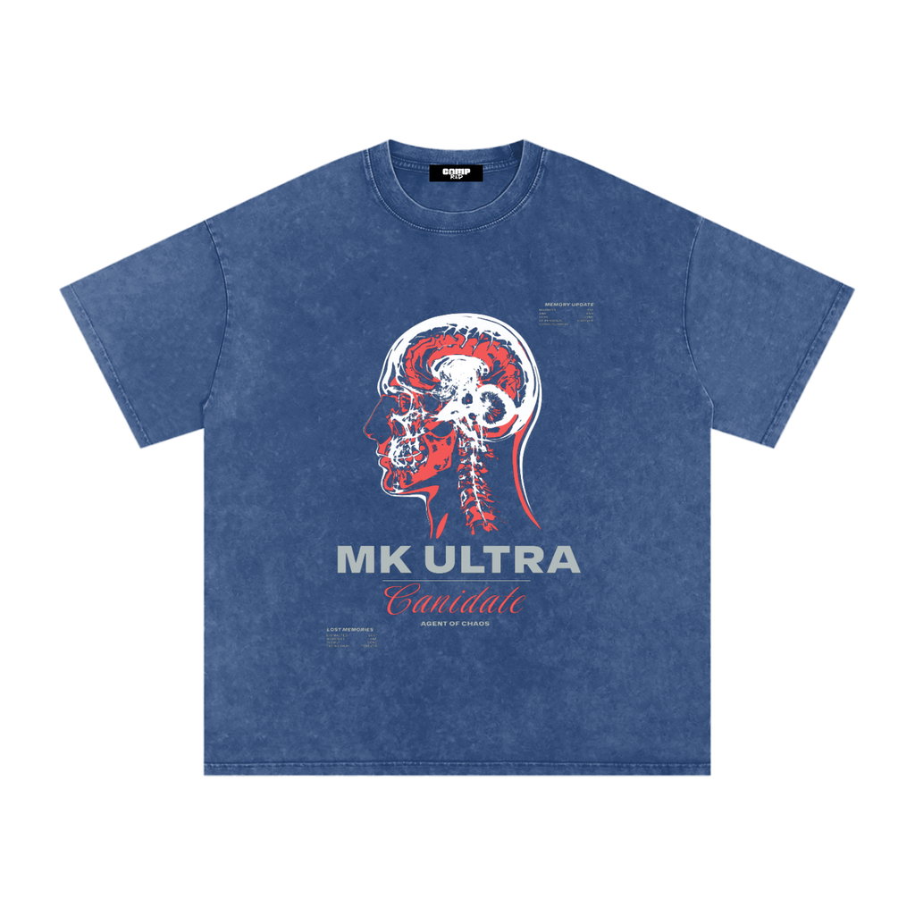 MK Ultra Candidate Tee (Red/Blue)