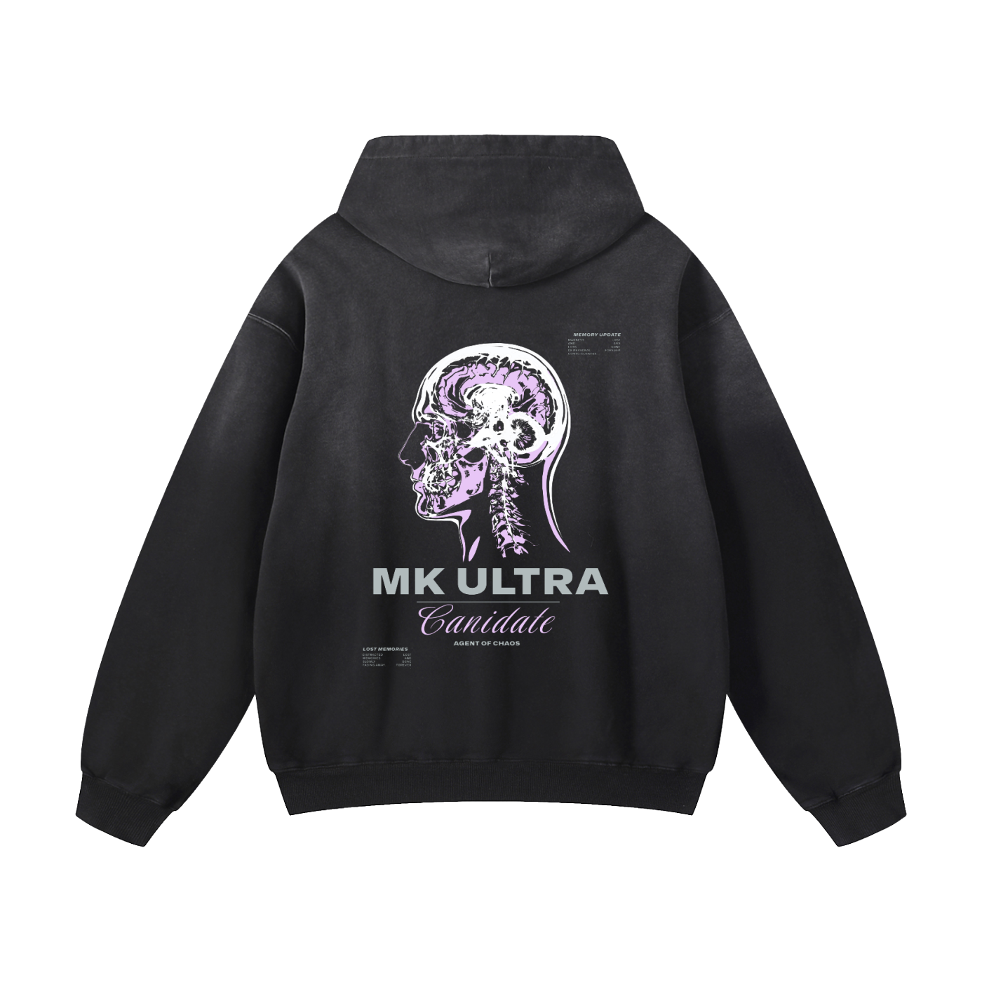 MK Ultra Candidate Faded Hoodie (Pink)