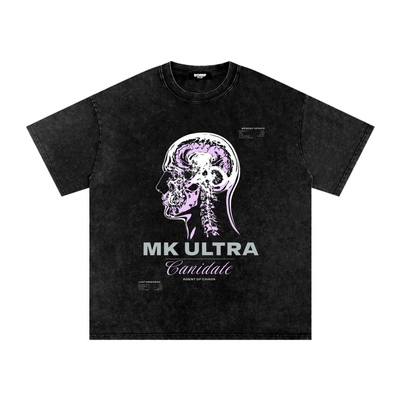 MK Ultra Candidate Tee (Pink/Black)
